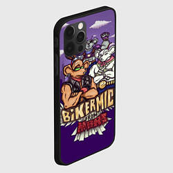 Чехол для iPhone 12 Pro Max Мыши-рокеры с Марса, цвет: 3D-черный — фото 2