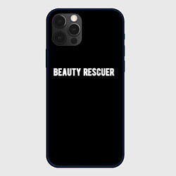 Чехол для iPhone 12 Pro Max Beauty rescuer спасатель красоты, цвет: 3D-черный