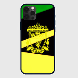 Чехол для iPhone 12 Pro Max Liverpool geometry sport, цвет: 3D-черный