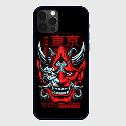 Чехол для iPhone 12 Pro Max Cyberpunk 2077 Japan, цвет: 3D-черный