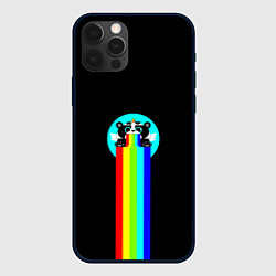 Чехол для iPhone 12 Pro Max Блюющий крылатый пандарог, цвет: 3D-черный
