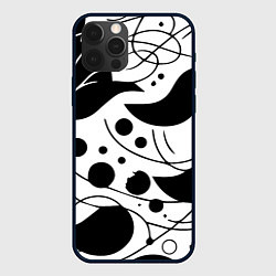 Чехол для iPhone 12 Pro Max Fashion abstraction - ai art fantasy, цвет: 3D-черный