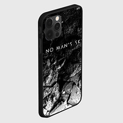 Чехол для iPhone 12 Pro Max No Mans Sky black graphite, цвет: 3D-черный — фото 2