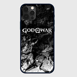 Чехол для iPhone 12 Pro Max God of War black graphite, цвет: 3D-черный