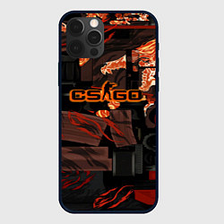 Чехол для iPhone 12 Pro Max CSGO howl kase, цвет: 3D-черный