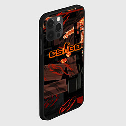 Чехол для iPhone 12 Pro Max CSGO howl kase, цвет: 3D-черный — фото 2