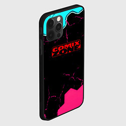 Чехол для iPhone 12 Pro Max Comix zone hexagon, цвет: 3D-черный — фото 2
