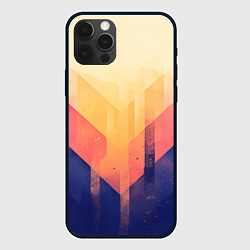 Чехол для iPhone 12 Pro Max Abstract art - geometric shapes, цвет: 3D-черный