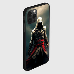 Чехол для iPhone 12 Pro Max Assassins creed 2, цвет: 3D-черный — фото 2