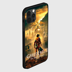 Чехол для iPhone 12 Pro Max Герой Greedfall 2 the dying world, цвет: 3D-черный — фото 2