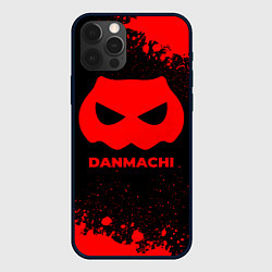 Чехол для iPhone 12 Pro Max DanMachi - red gradient, цвет: 3D-черный