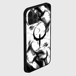 Чехол для iPhone 12 Pro Max Quake fire black, цвет: 3D-черный — фото 2