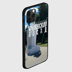 Чехол для iPhone 12 Pro Max Город Павловский Посад, цвет: 3D-черный — фото 2