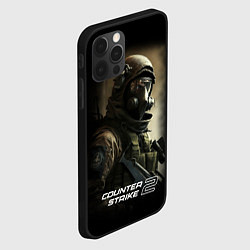 Чехол для iPhone 12 Pro Max Counter strike 2 спецназ, цвет: 3D-черный — фото 2