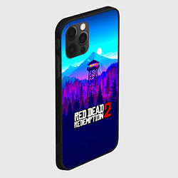 Чехол для iPhone 12 Pro Max Red Dead Redemption rockstar, цвет: 3D-черный — фото 2