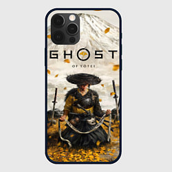 Чехол для iPhone 12 Pro Max Ацу из Ghost of Yotei, цвет: 3D-черный