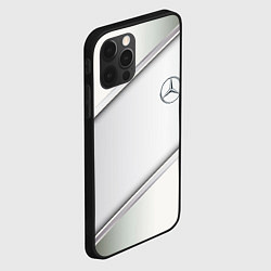 Чехол для iPhone 12 Pro Max Mercedes benz metalic collection, цвет: 3D-черный — фото 2