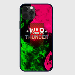Чехол для iPhone 12 Pro Max Warthunder flame fight, цвет: 3D-черный