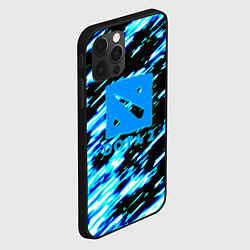 Чехол для iPhone 12 Pro Max DOTA холодные краски, цвет: 3D-черный — фото 2