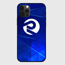 Чехол для iPhone 12 Pro Max ARC Raiders blue poly, цвет: 3D-черный