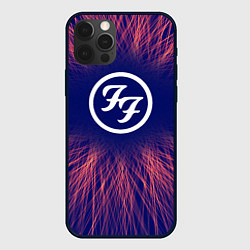 Чехол для iPhone 12 Pro Max Foo Fighters red energy, цвет: 3D-черный