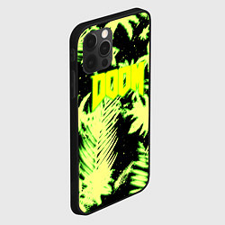 Чехол для iPhone 12 Pro Max Doom тропический стиль кислота, цвет: 3D-черный — фото 2