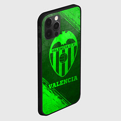 Чехол для iPhone 12 Pro Max Valencia - green gradient, цвет: 3D-черный — фото 2
