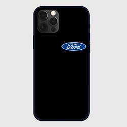 Чехол для iPhone 12 Pro Max FORD logo auto, цвет: 3D-черный