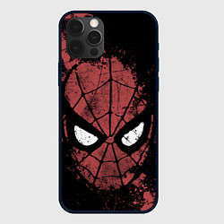 Чехол для iPhone 12 Pro Max Spider-man splashes, цвет: 3D-черный