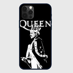 Чехол для iPhone 12 Pro Max Queen Freddie Mercury король, цвет: 3D-черный