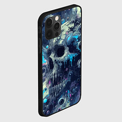 Чехол для iPhone 12 Pro Max Vanguard compozition with skull - ai art fantasy, цвет: 3D-черный — фото 2