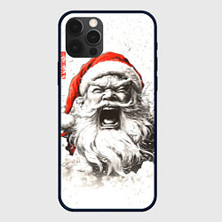 Чехол для iPhone 12 Pro Max Японский Санта - банзай, цвет: 3D-черный