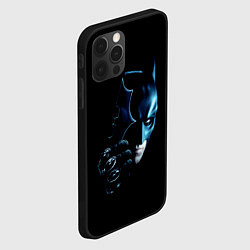 Чехол для iPhone 12 Pro Max Темный рыцарь, цвет: 3D-черный — фото 2