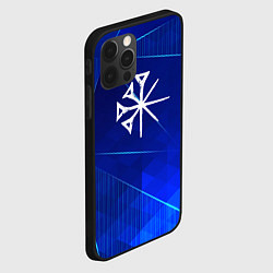 Чехол для iPhone 12 Pro Max Nightwish blue poly, цвет: 3D-черный — фото 2