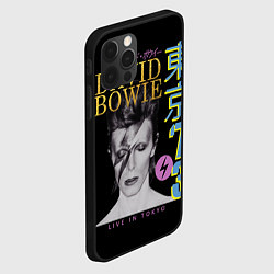 Чехол для iPhone 12 Pro Max David Bowie - Tokyo 1973, цвет: 3D-черный — фото 2