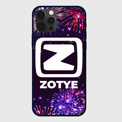 Чехол для iPhone 12 Pro Max Праздничный Zotye, цвет: 3D-черный