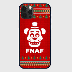 Чехол для iPhone 12 Pro Max FNAF new year, цвет: 3D-черный