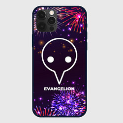 Чехол для iPhone 12 Pro Max Праздничный Evangelion, цвет: 3D-черный
