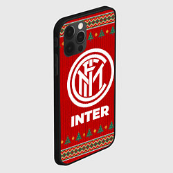 Чехол для iPhone 12 Pro Max Inter new year, цвет: 3D-черный — фото 2