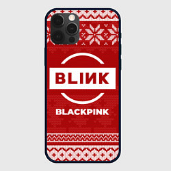 Чехол для iPhone 12 Pro Max Новогодний Blackpink, цвет: 3D-черный