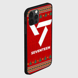Чехол для iPhone 12 Pro Max Seventeen new year, цвет: 3D-черный — фото 2