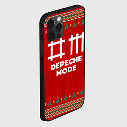 Чехол для iPhone 12 Pro Max Depeche Mode new year, цвет: 3D-черный — фото 2