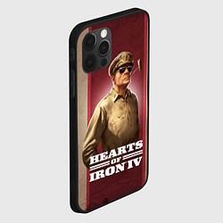 Чехол для iPhone 12 Pro Max Hearts of Iron IV, цвет: 3D-черный — фото 2