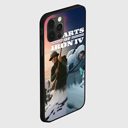 Чехол для iPhone 12 Pro Max Hearts of Iron IV arms against tyranny, цвет: 3D-черный — фото 2