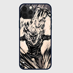 Чехол для iPhone 12 Pro Max Ghost Rider, цвет: 3D-черный