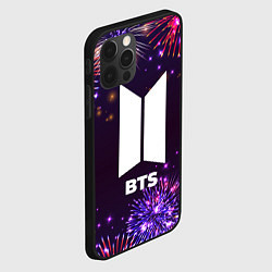 Чехол для iPhone 12 Pro Max Праздничный BTS, цвет: 3D-черный — фото 2