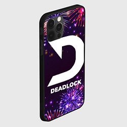 Чехол для iPhone 12 Pro Max Праздничный Deadlock, цвет: 3D-черный — фото 2