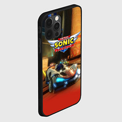 Чехол для iPhone 12 Pro Max Team Sonic racing - video game, цвет: 3D-черный — фото 2