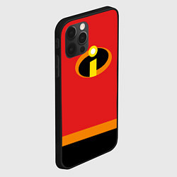 Чехол для iPhone 12 Pro Max Суперсемейка костюм, цвет: 3D-черный — фото 2