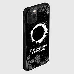 Чехол для iPhone 12 Pro Max Снежный The Callisto Protocol, цвет: 3D-черный — фото 2